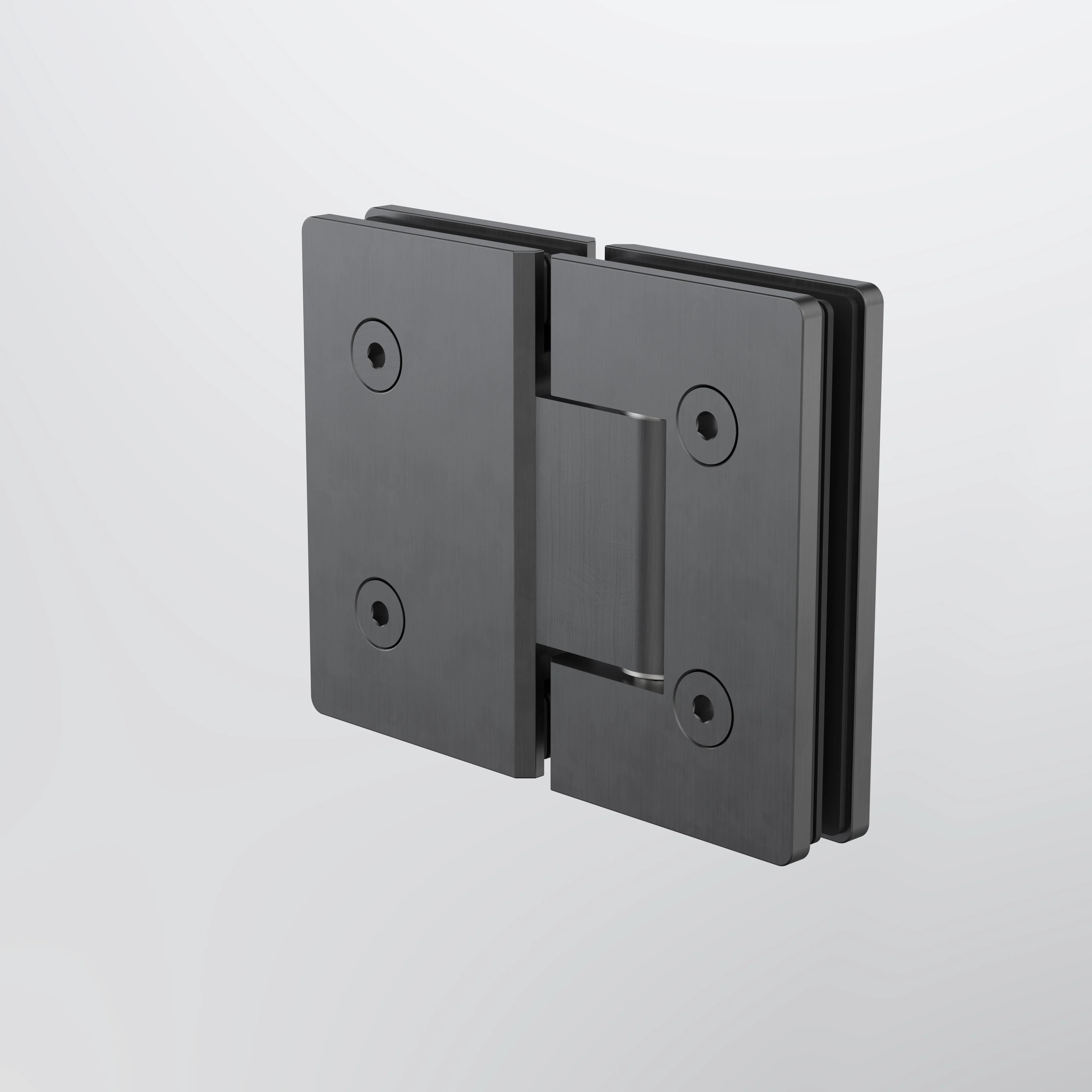 Caroma Glass to Glass Shower Door Hinge - Gun Metal - Image 2