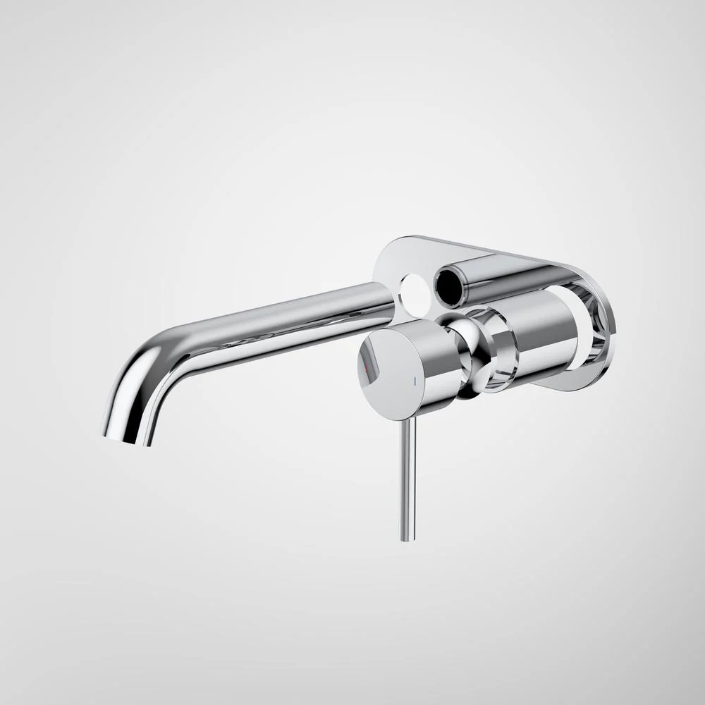 Caroma Liano II 175mm Wall Basin/Bath Single Plate (Trim-Kit) - Chrome