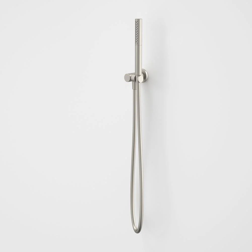 Caroma Liano II 3 Function Microphone Hand Shower - Brushed Nickel