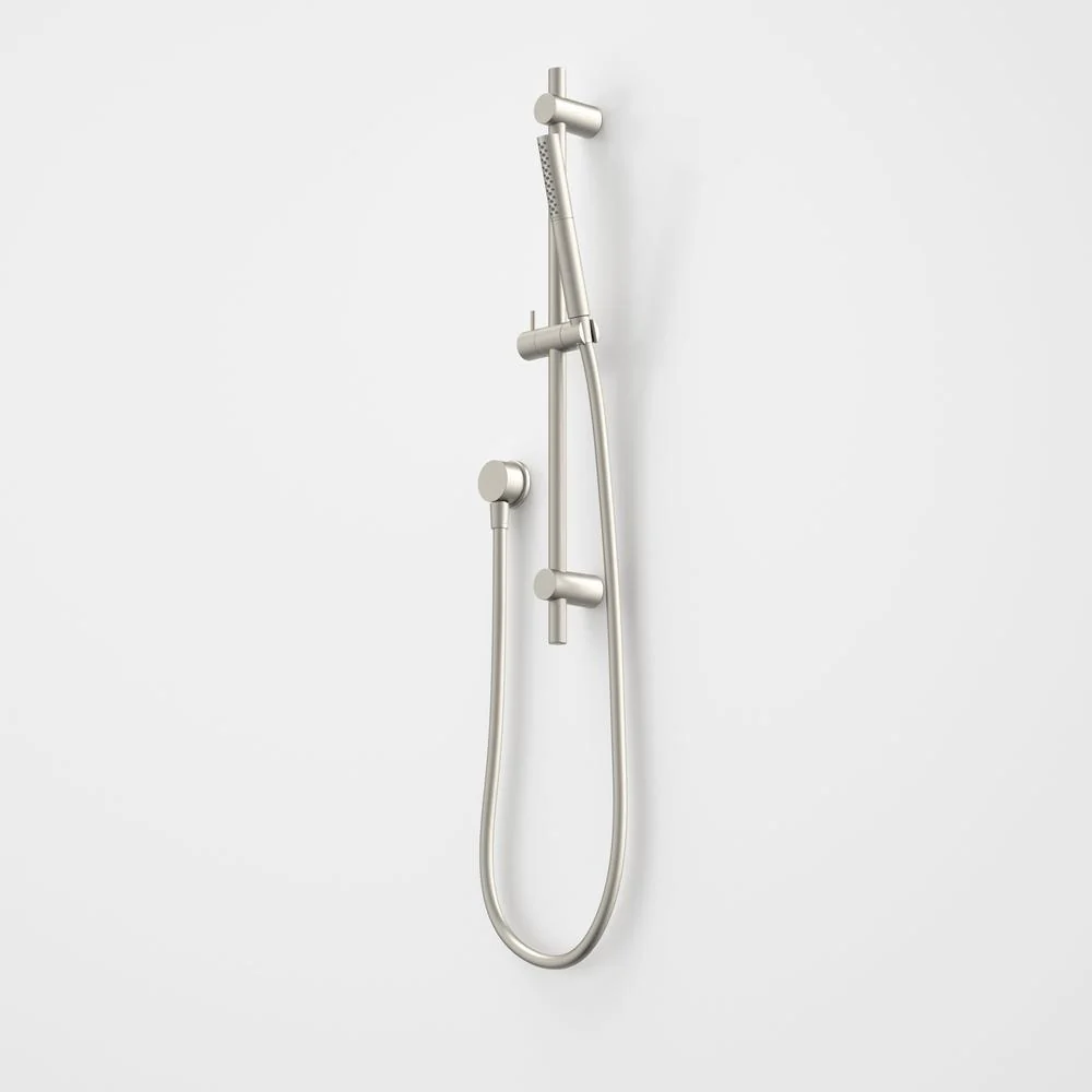 Caroma Liano II 3 Function Microphone Rail Shower - Brushed Nickel