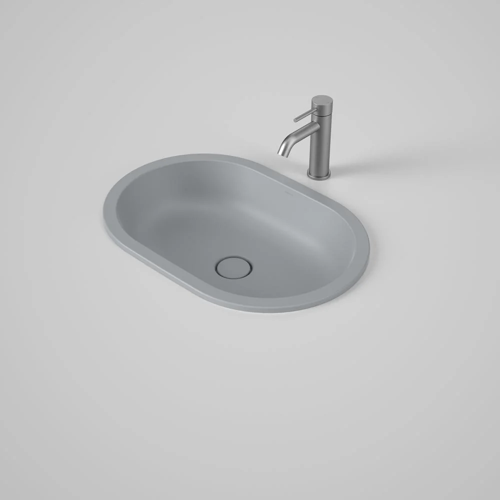 Caroma Liano II 580mm Pill Under/Over Counter Basin - Matte Grey