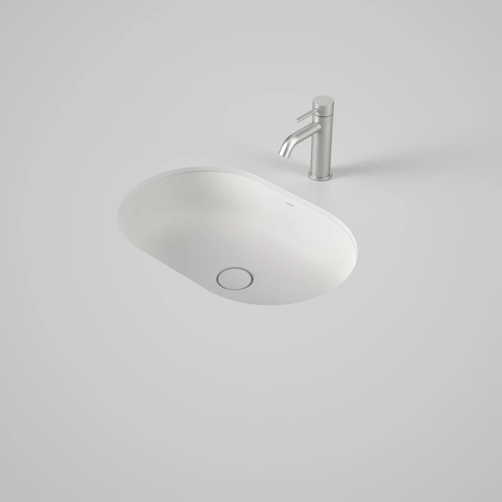 Caroma Liano II 580mm Pill Under/Over Counter Basin - Matte White