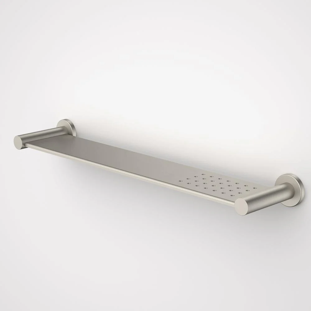 Caroma Liano II Bathroom Shelf - Brushed Nickel
