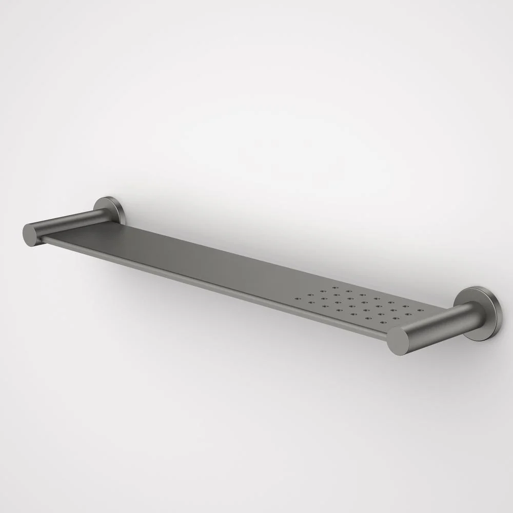 Caroma Liano II Bathroom Shelf - Gun Metal
