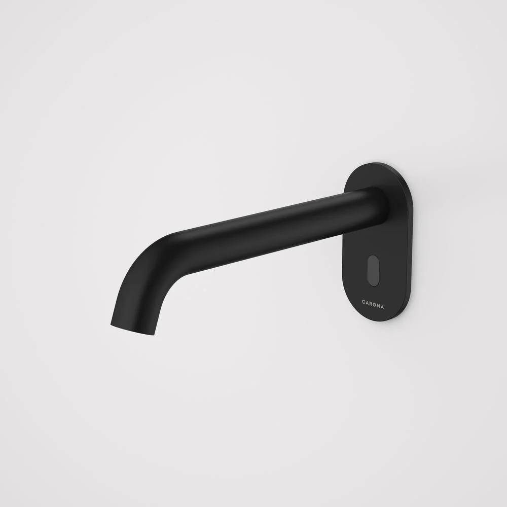 Caroma Liano II Sensor 210mm Wall Outlet Kit - Black