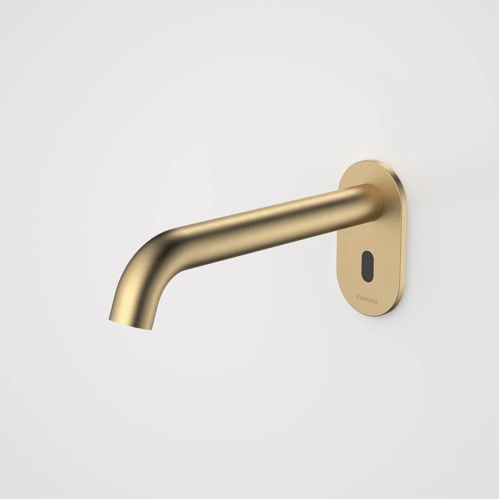 Caroma Liano II Sensor 210mm Wall Outlet Kit - Brushed Brass