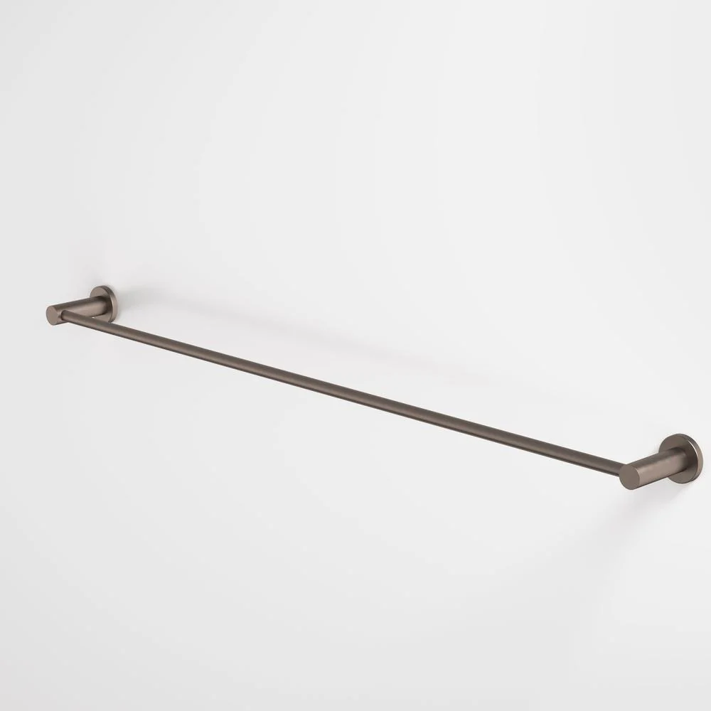 Caroma Liano II Single Towel Rail 840mm - Brushed Bronze