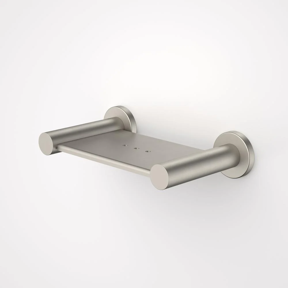 Caroma Liano II Soap Dish - Brushed Nickel