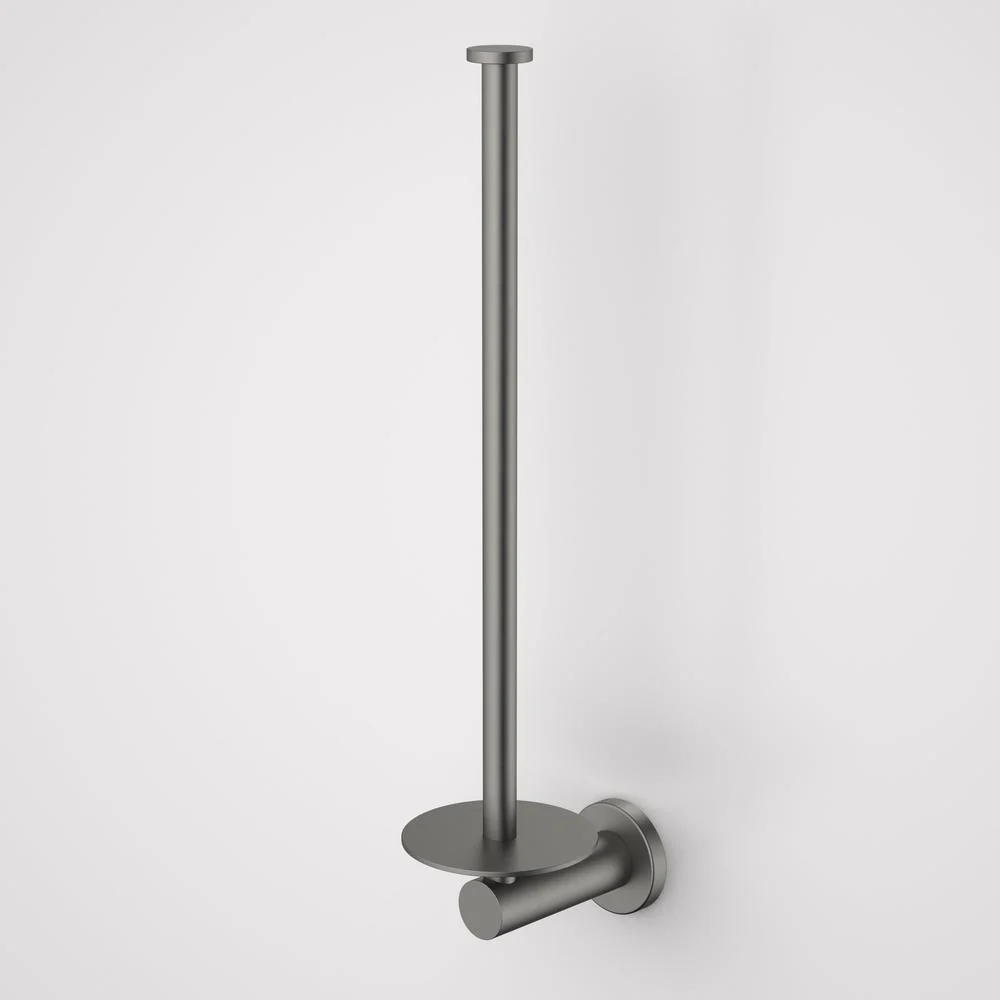 Caroma Liano II Spare Toilet Roll Holder - Gun Metal