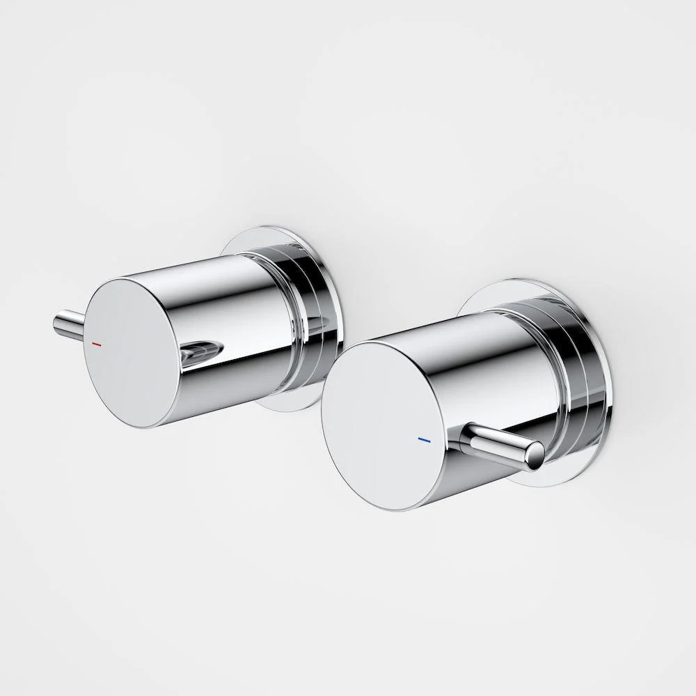 Caroma Luna Lever Wall Handle Set - Chrome