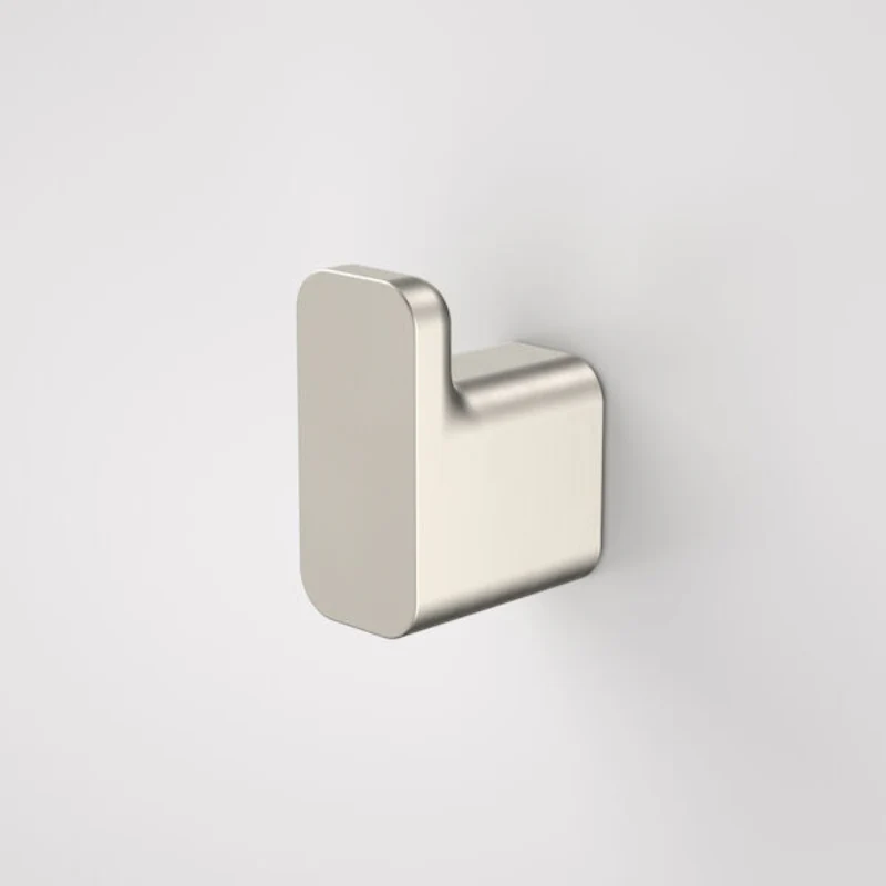 Caroma Luna Robe Hook - Brushed Nickel