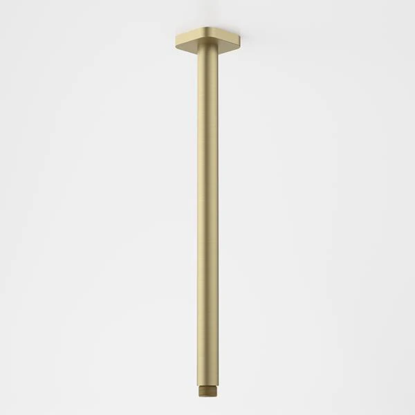 Caroma Luna Shower Arm Straight 410mm - Brushed Brass