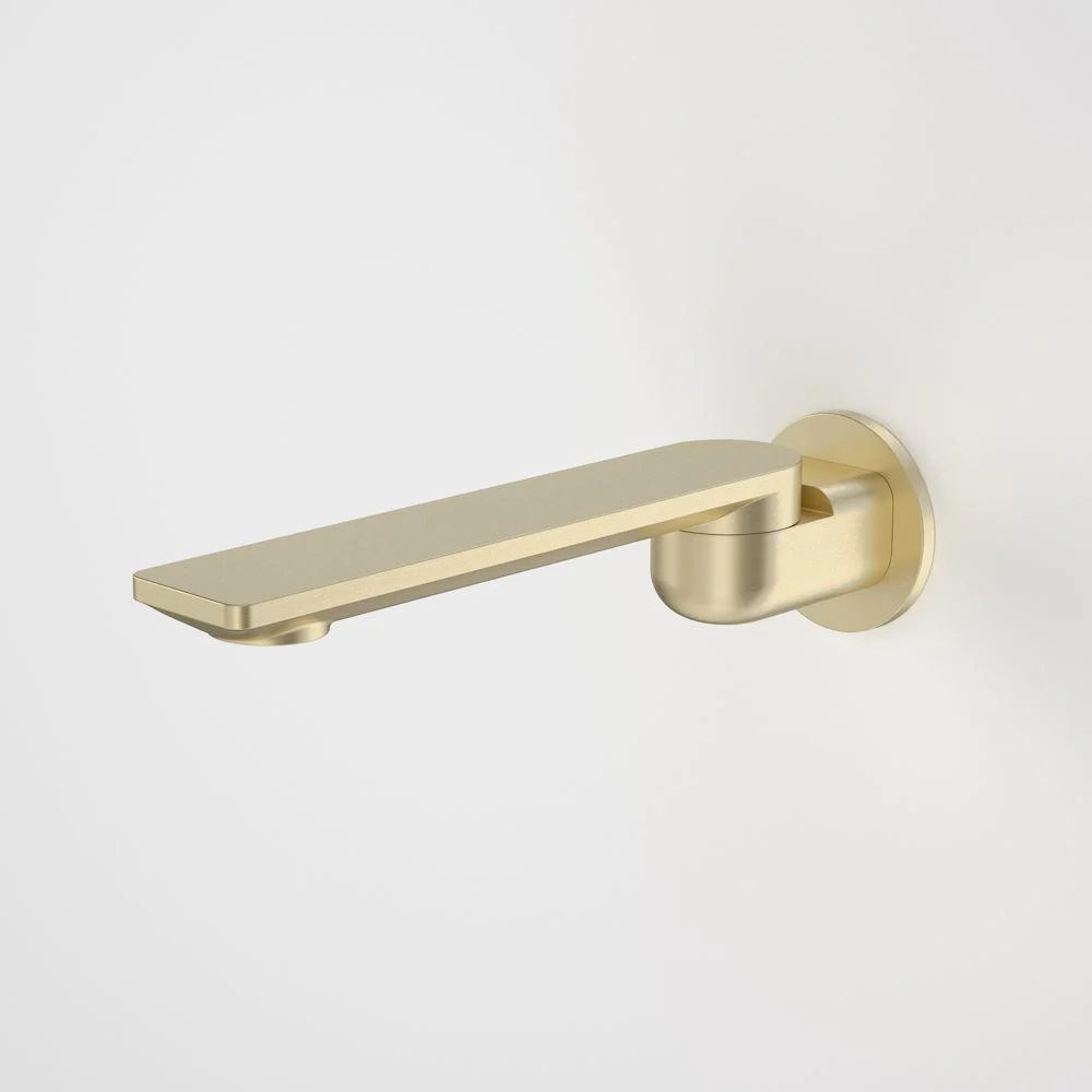 Caroma Urbane II 220mm Bath Swivel Outlet Round Plate - Brushed Brass