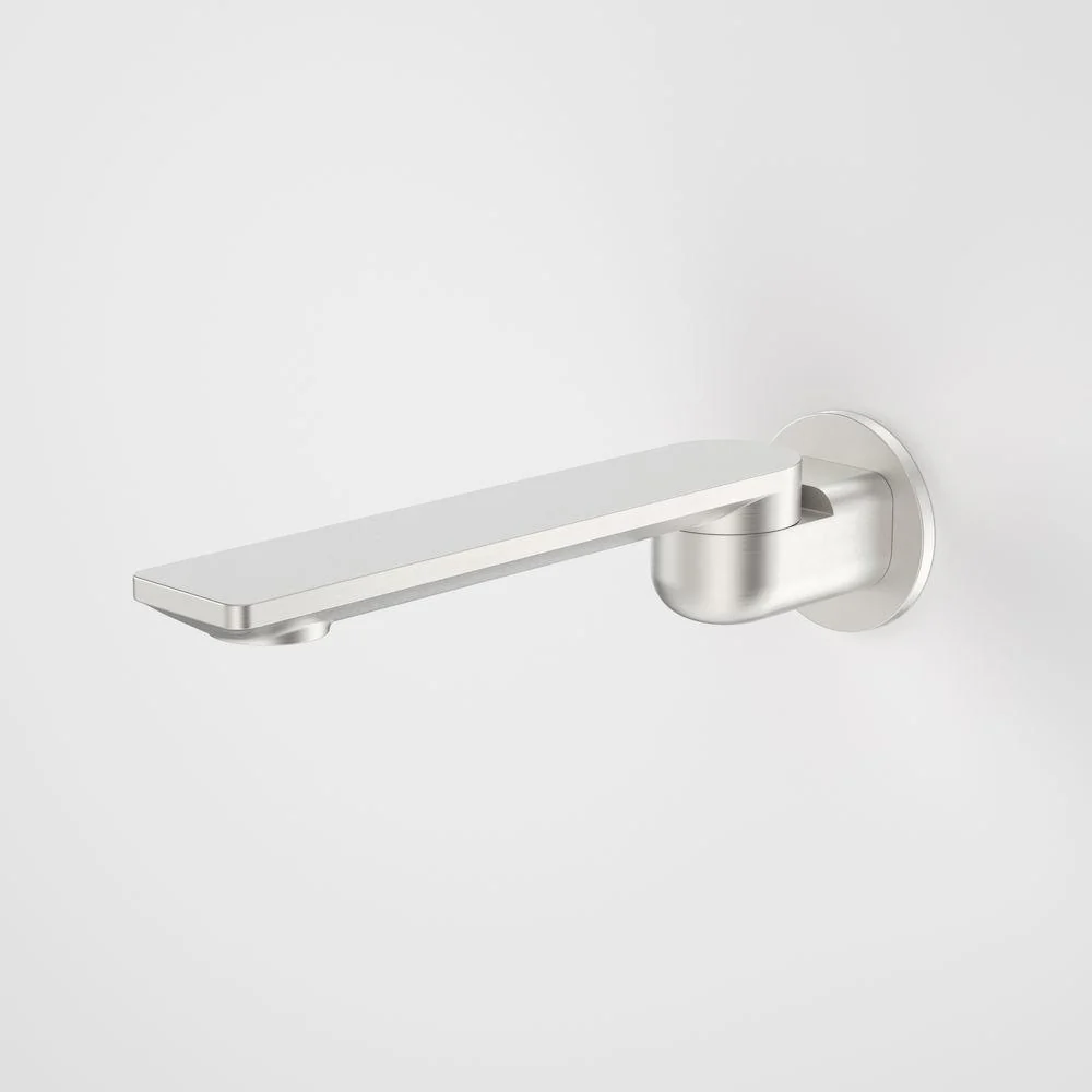 Caroma Urbane II 220mm Bath Swivel Outlet Round Plate - Brushed Nickel