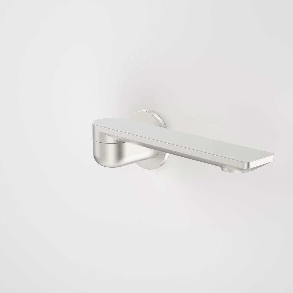 Caroma Urbane II 220mm Bath Swivel Outlet Round Plate - Brushed Nickel - Image 2