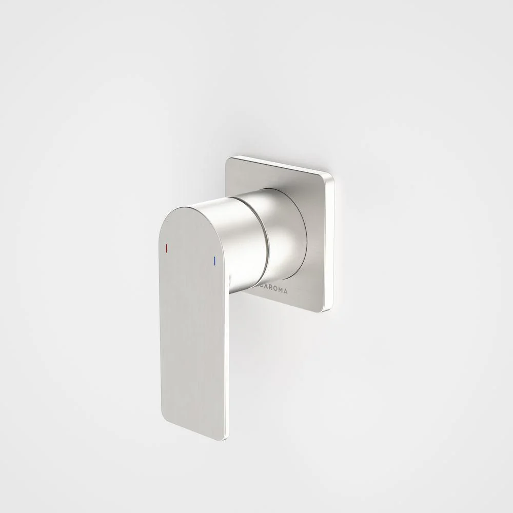 Caroma Urbane II Bath / Shower Mixer Square Plate - Brushed Nickel