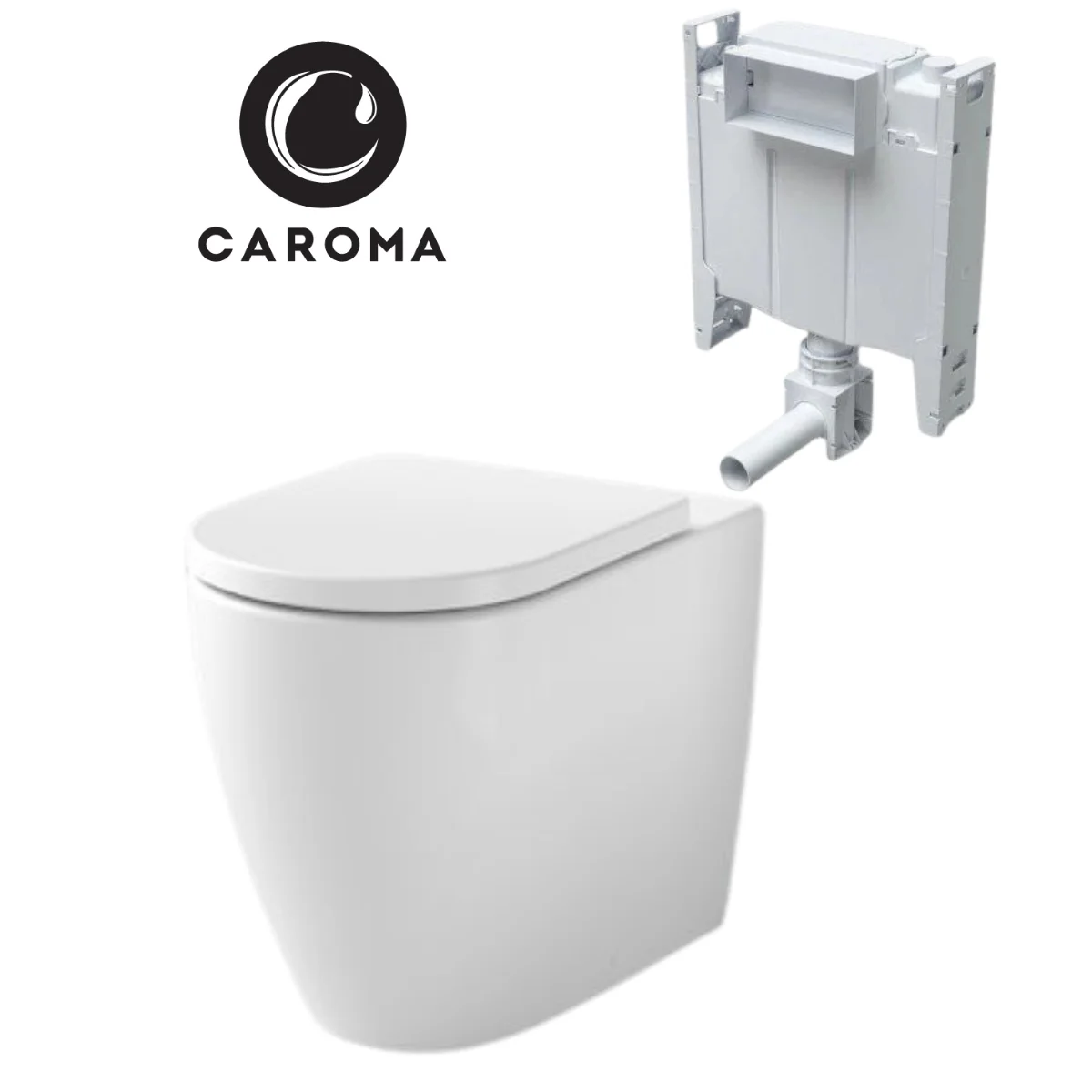 Caroma Urbane II In Wall Toilet Suite (Custom Package) - Image 4