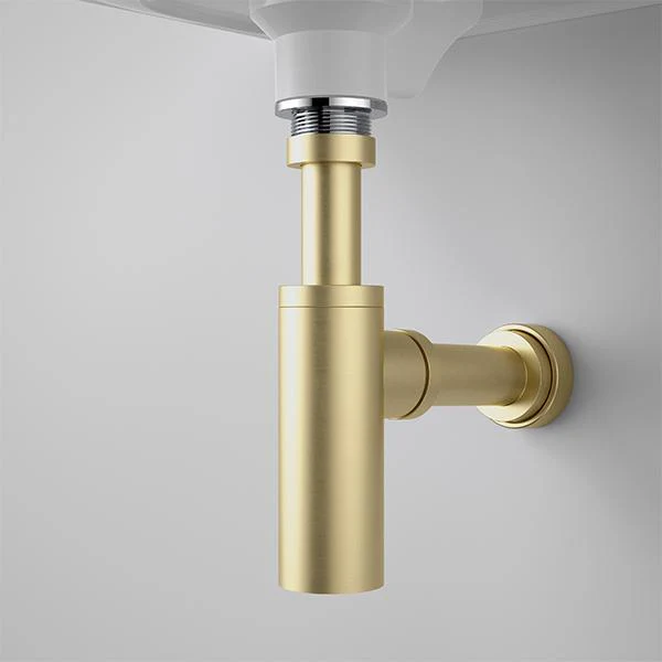 Caroma Urbane II 40mm Bottle Trap - Brushed Brass