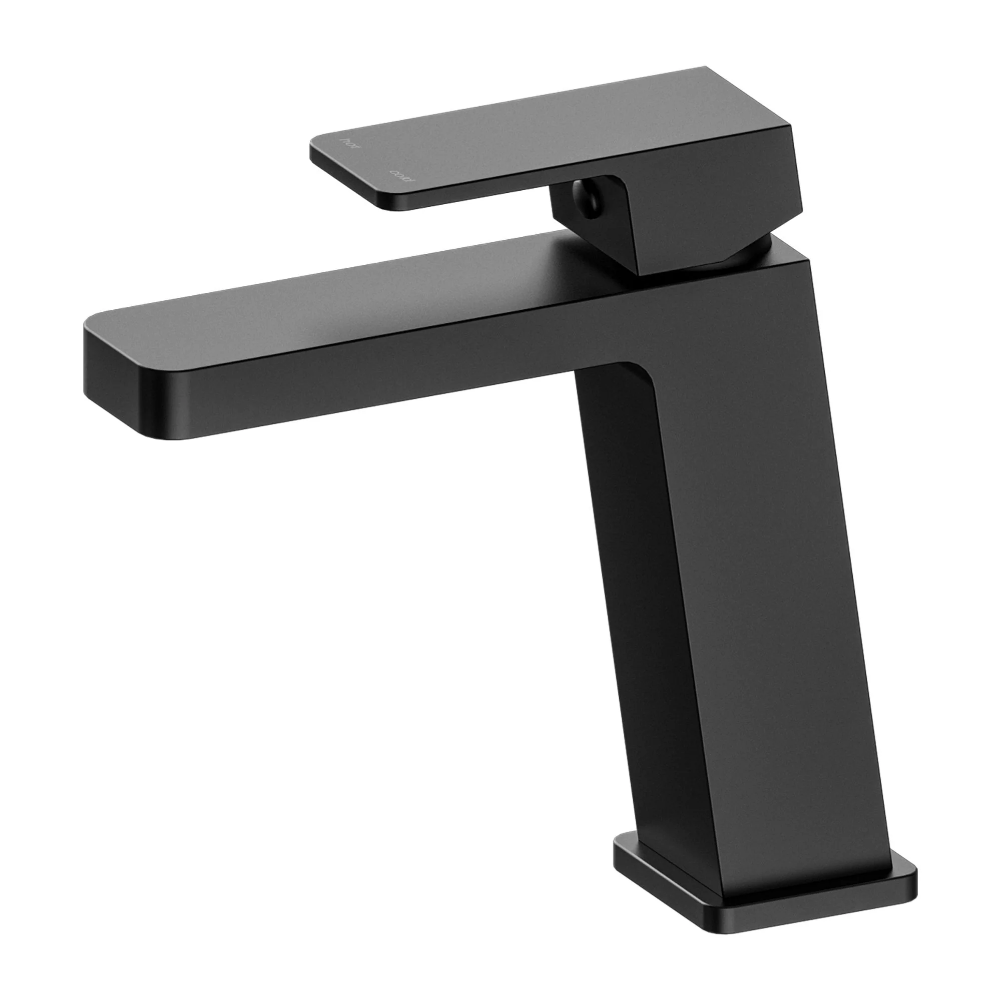 Nero Celia Basin Mixer Angle Spout - Black Matte