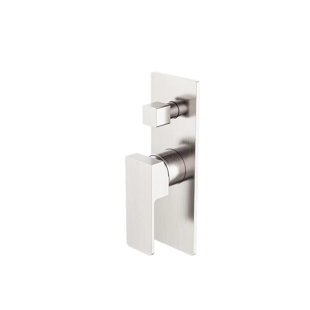 Nero Celia Shower Mixer With Diverter - Brushed Nickel