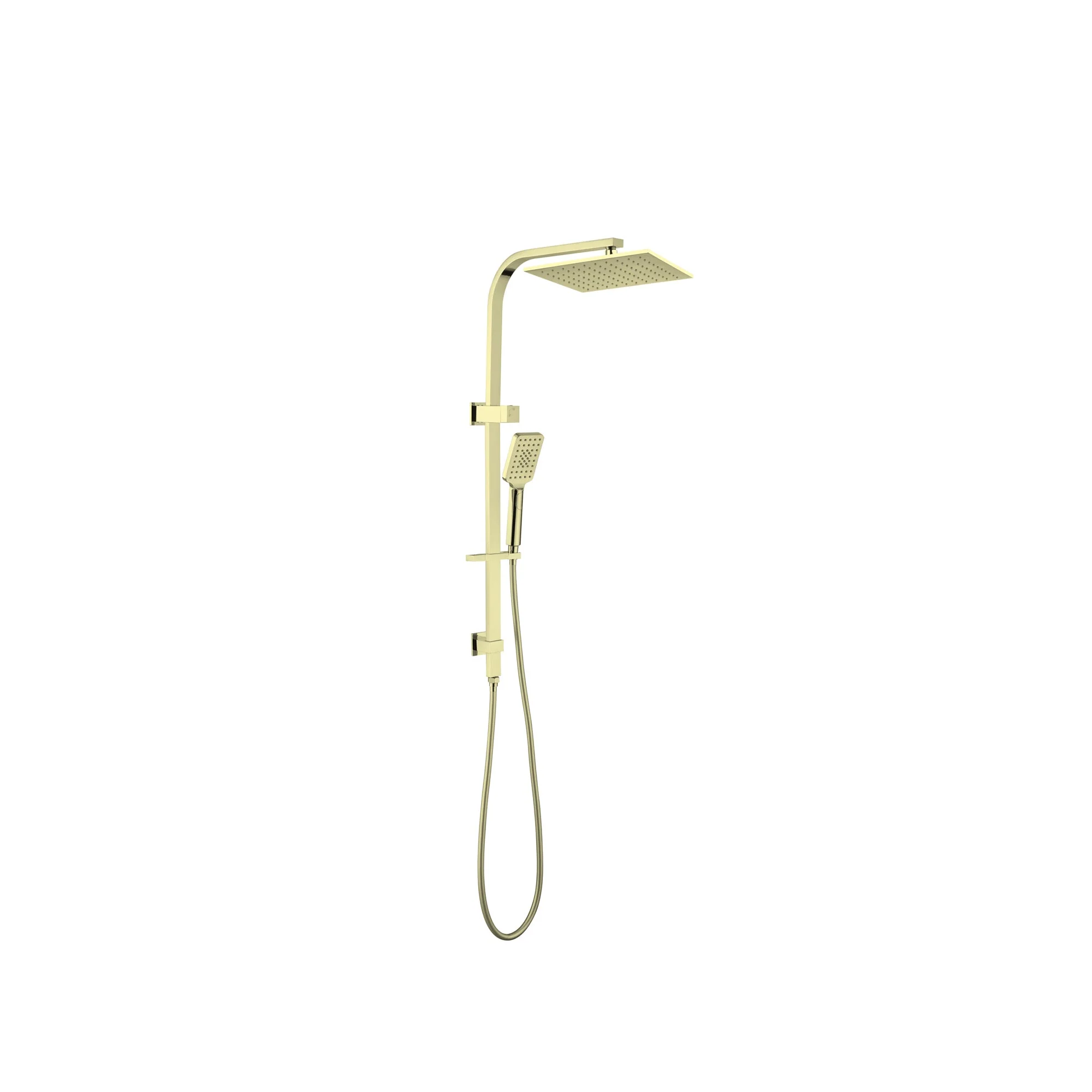 Nero Celia Twin Shower - Brushed Gold