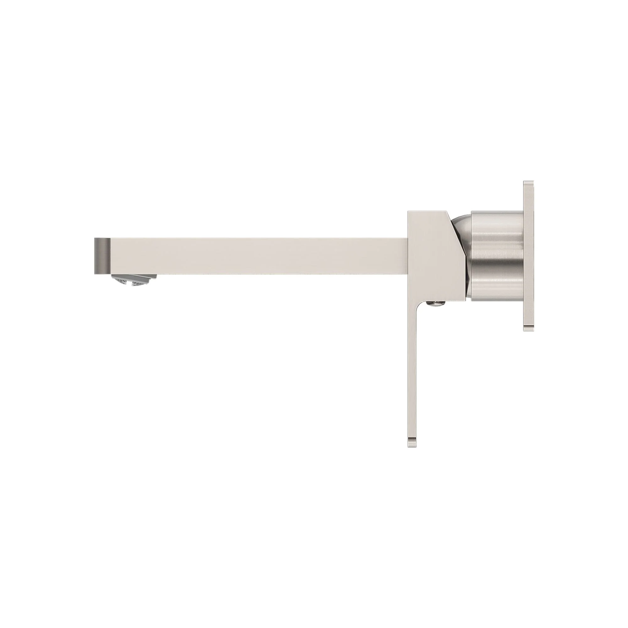 Nero Celia Wall Basin/Bath Mixer - Brushed Nickel - Image 3