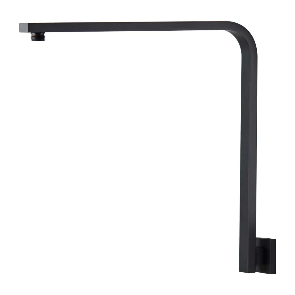 Mixx Chai High Rise Shower Arm - Matt Black