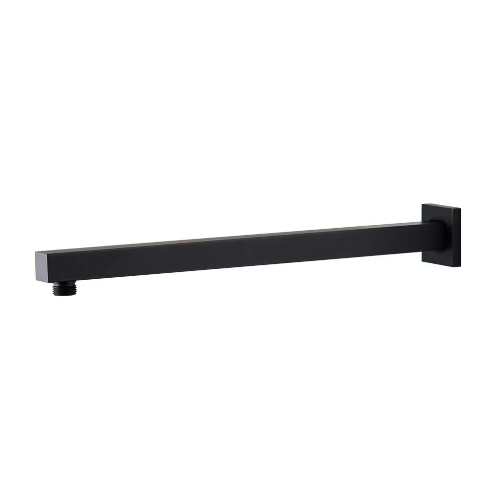 Mixx Chai Straight Shower Arm 380mm - Matt Black