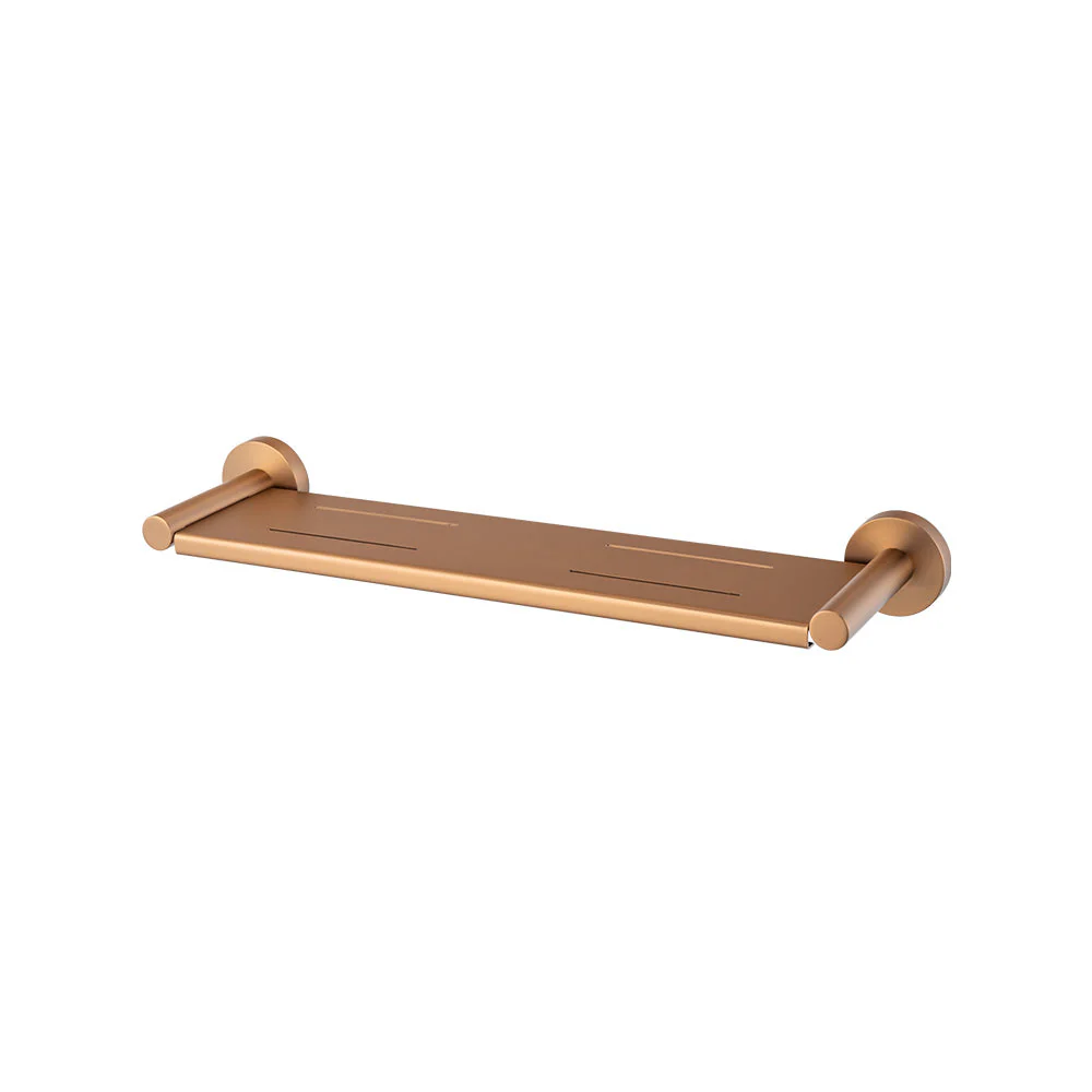 Mixx Chia Shower Shelf - Brushed Bronze