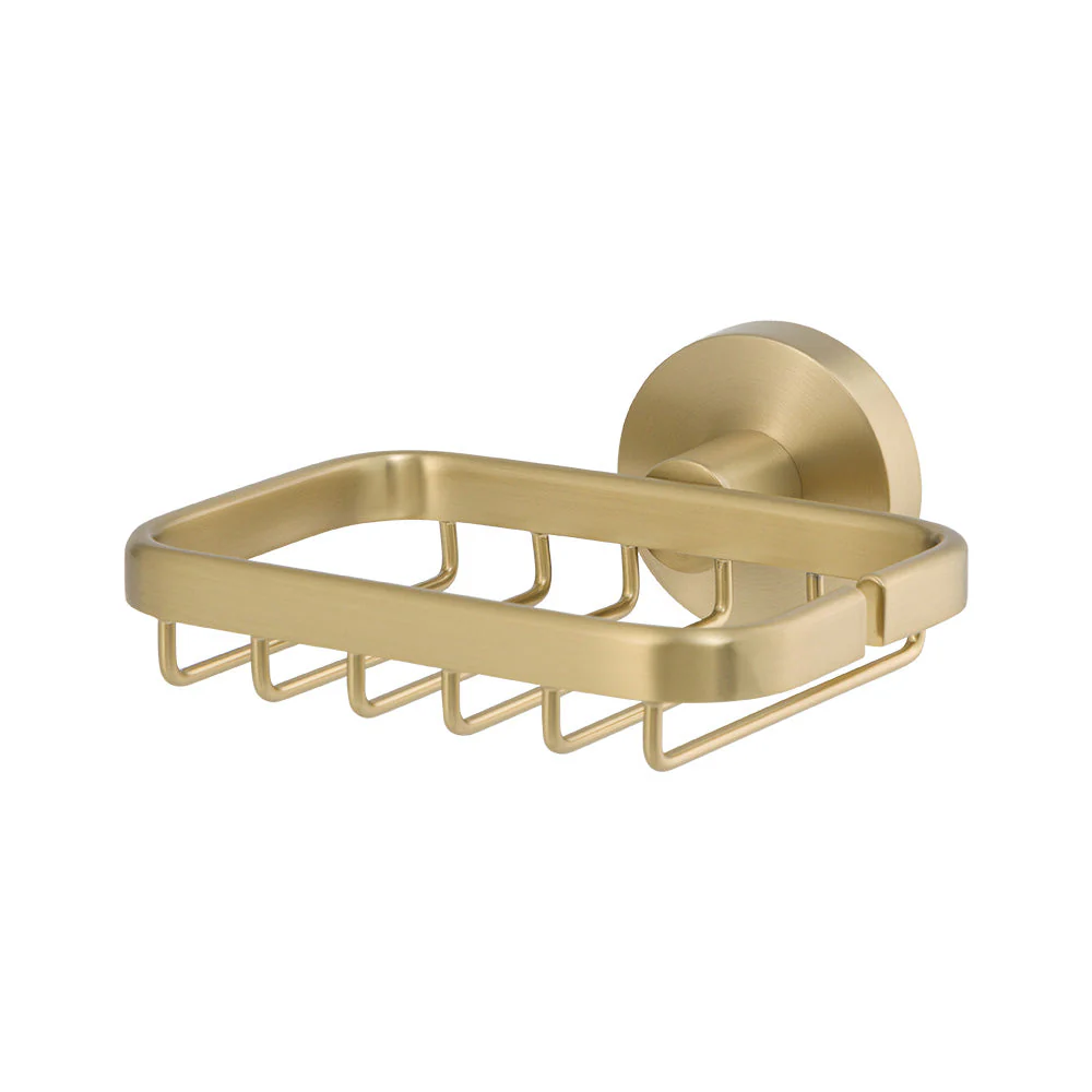 Mixx Chia Soap Basket - Brushed Gold