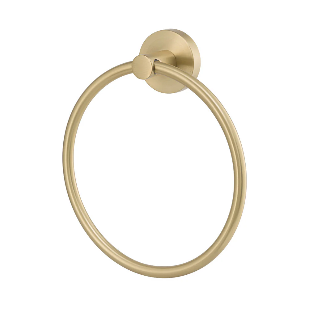 Mixx Chia Towel Ring - Brushed Gold
