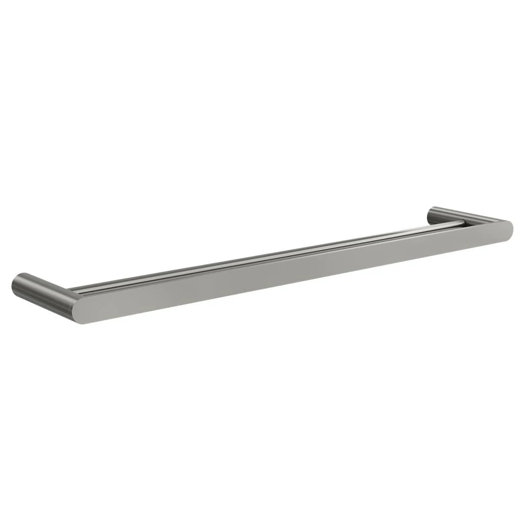 Linsol Circle 600mm Double Towel Rail - Gunmetal - Image 4
