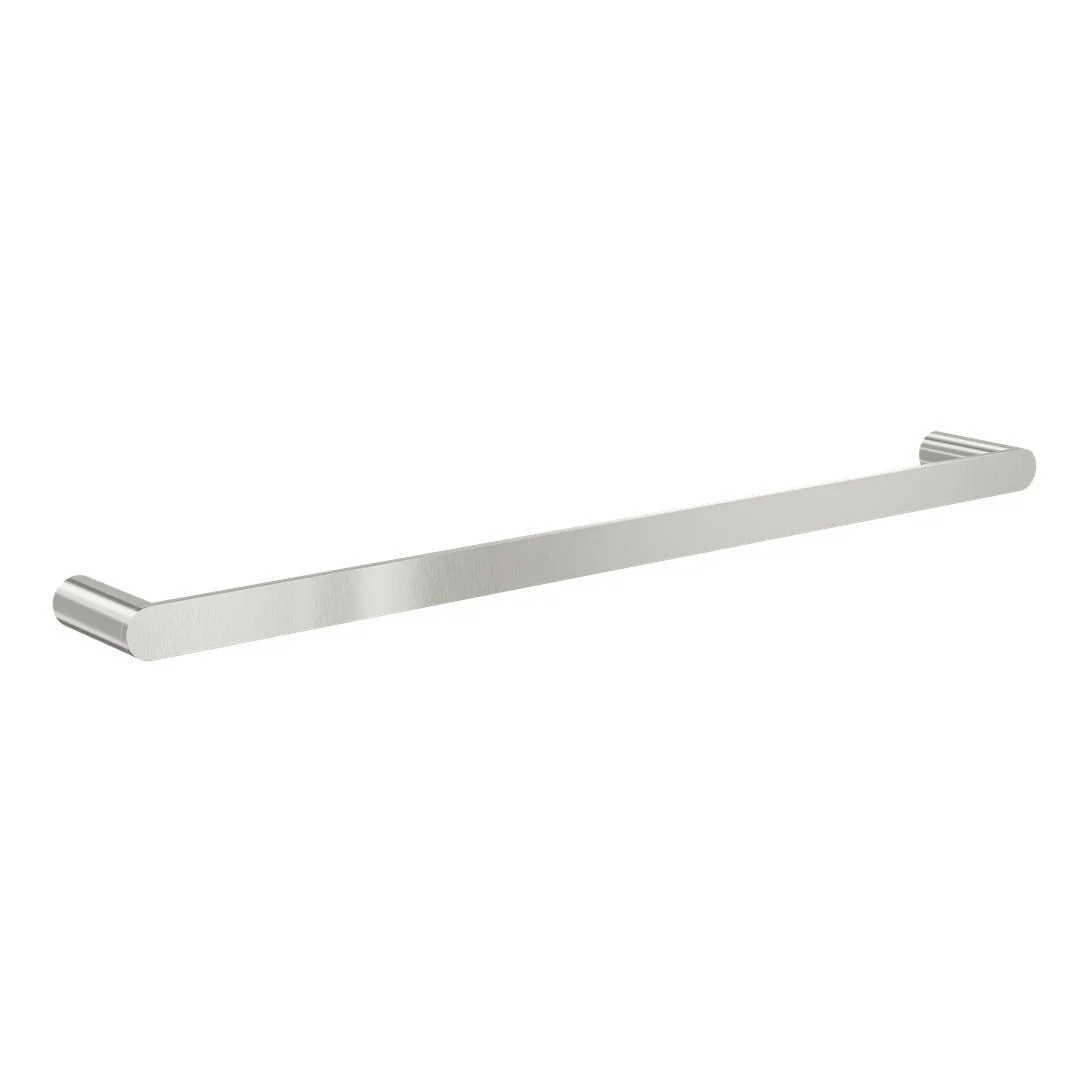 Linsol Circle 600mm Single Towel Rail - Brushed Nickel - Image 2