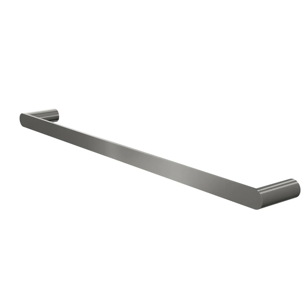Linsol Circle 600mm Single Towel Rail - Gunmetal
