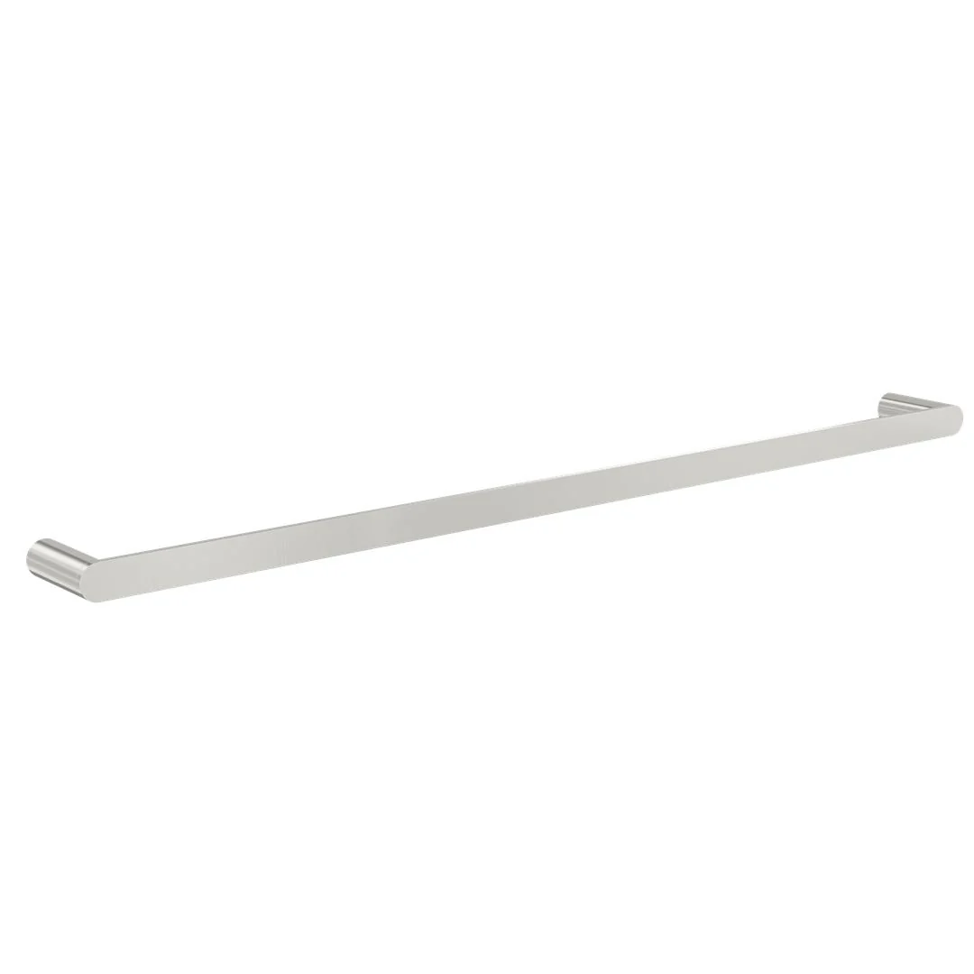 Linsol Circle 800mm Single Towel Rail - Brushed Nickel - Image 2
