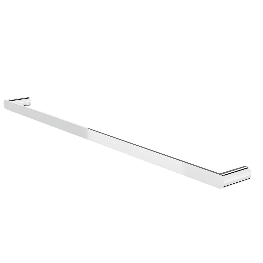 Linsol Circle 800mm Single Towel Rail - Chrome