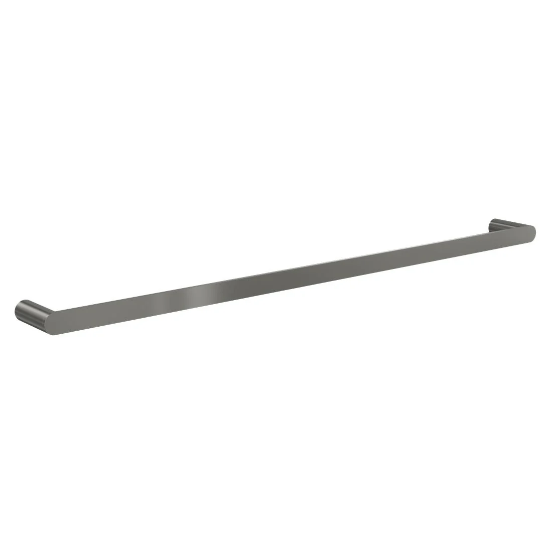 Linsol Circle 800mm Single Towel Rail - Gunmetal - Image 2