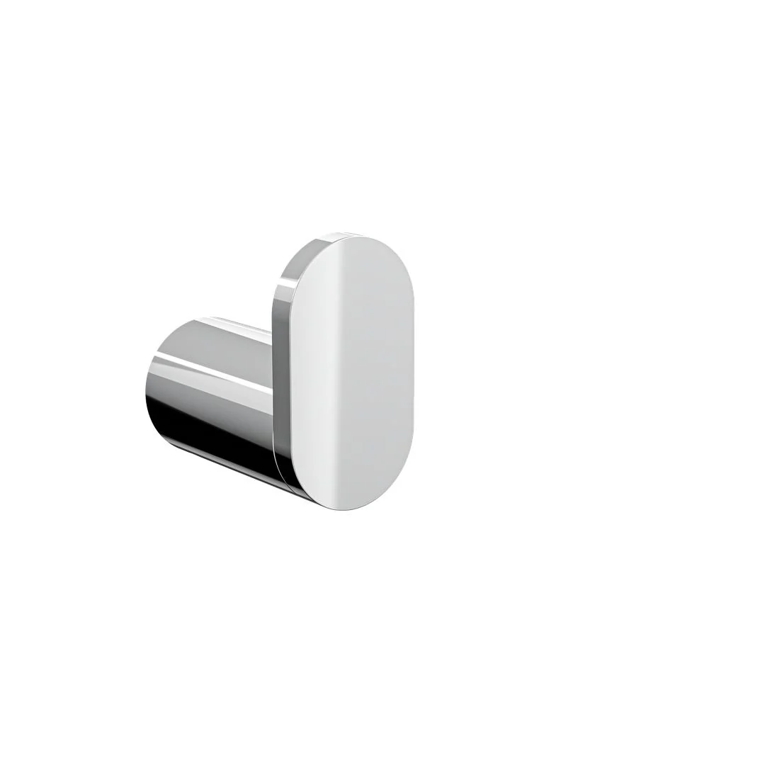 Linsol Circle Single Robe Hook - Chrome - Image 2