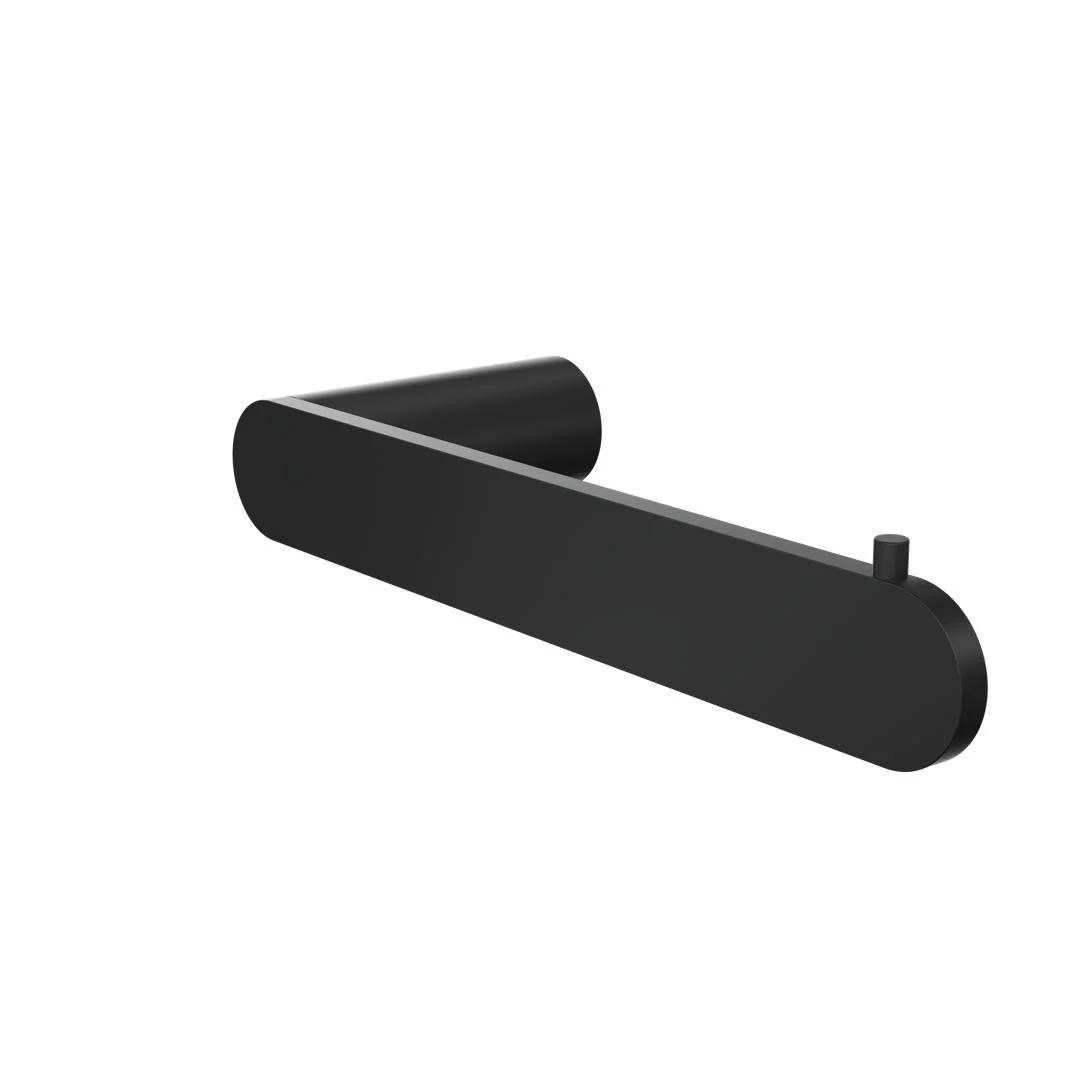 Linsol Circle Toilet Roll Holder - Matte Black