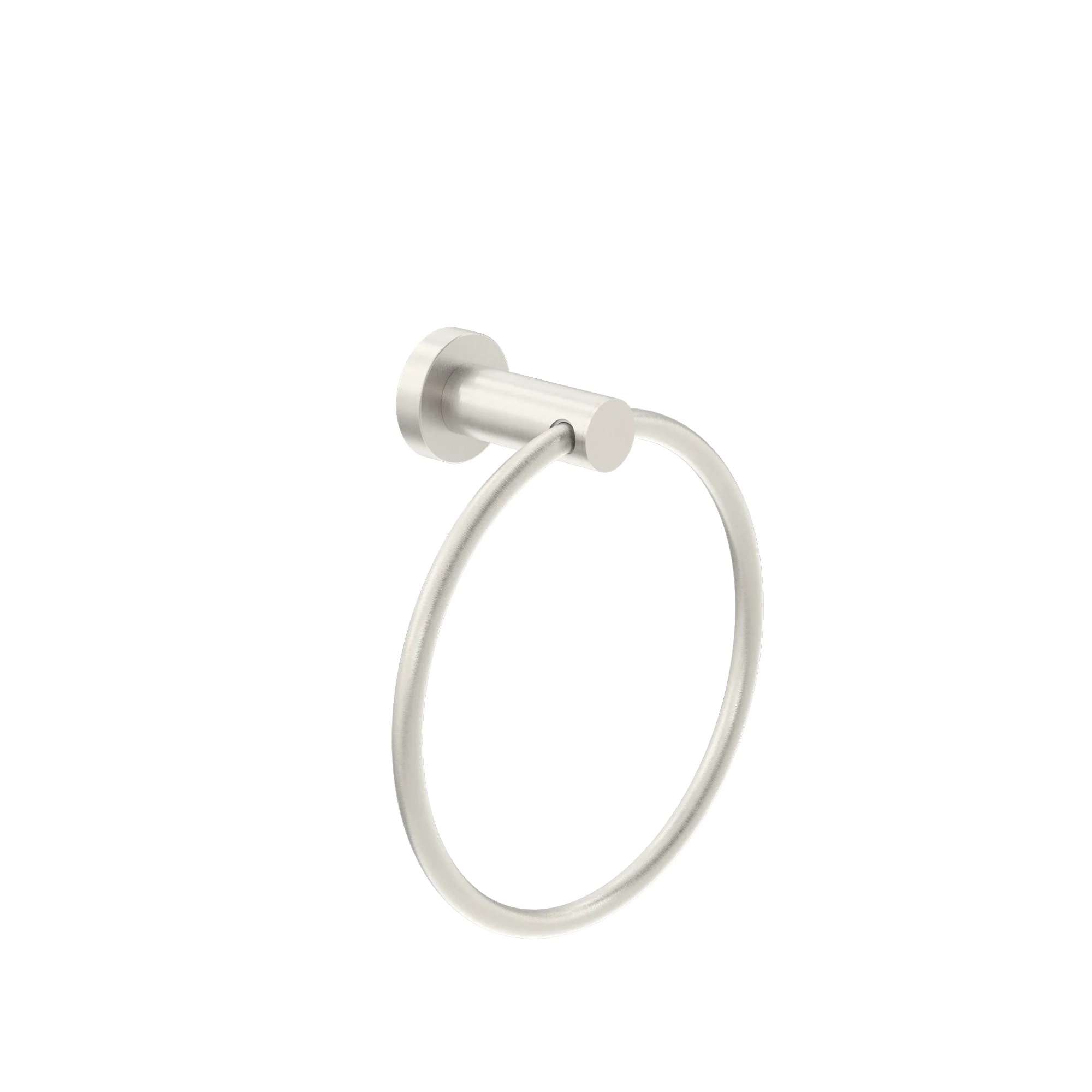 Nero Classic Hand Towel Ring - Brushed Nickel