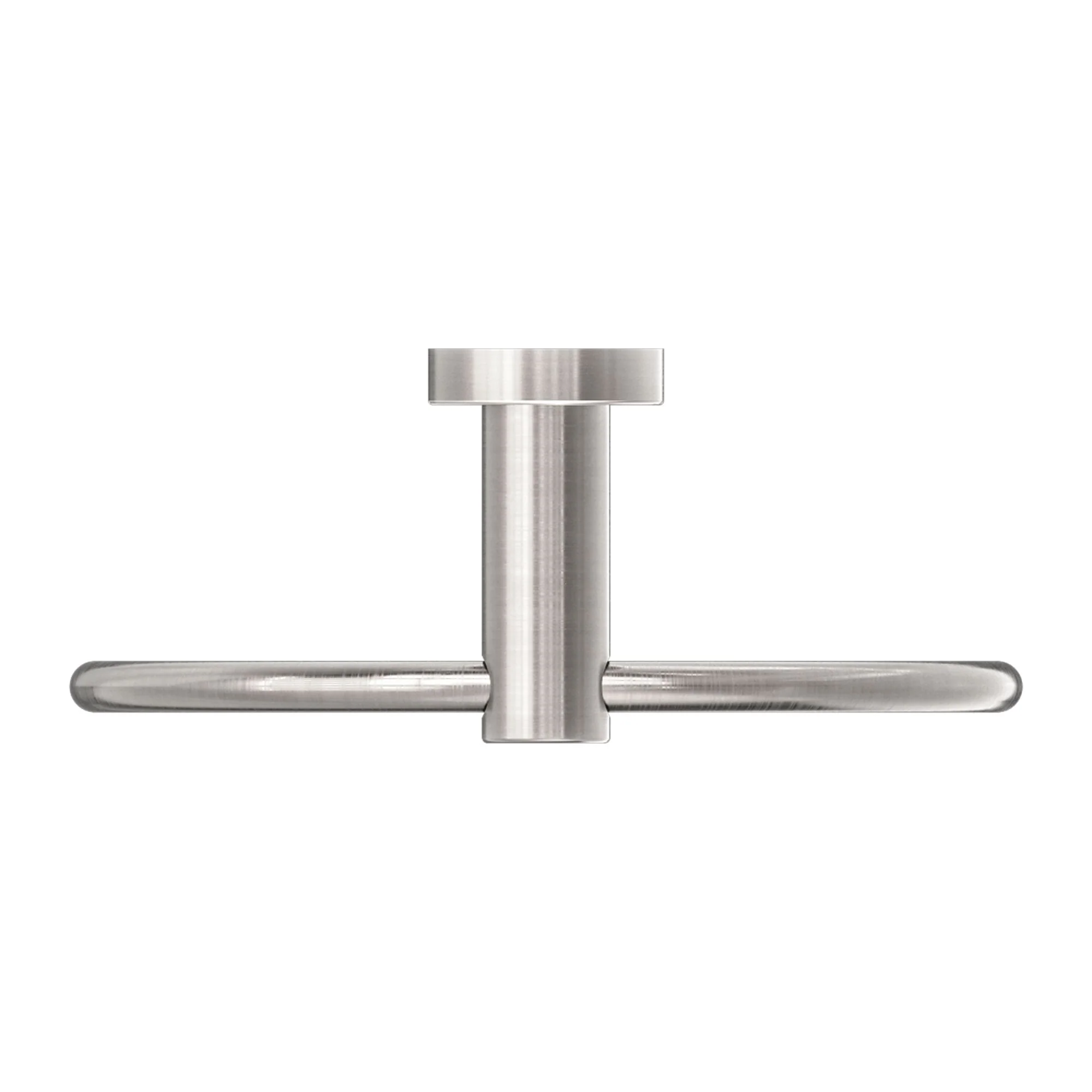 Nero Classic Hand Towel Ring - Brushed Nickel - Image 3