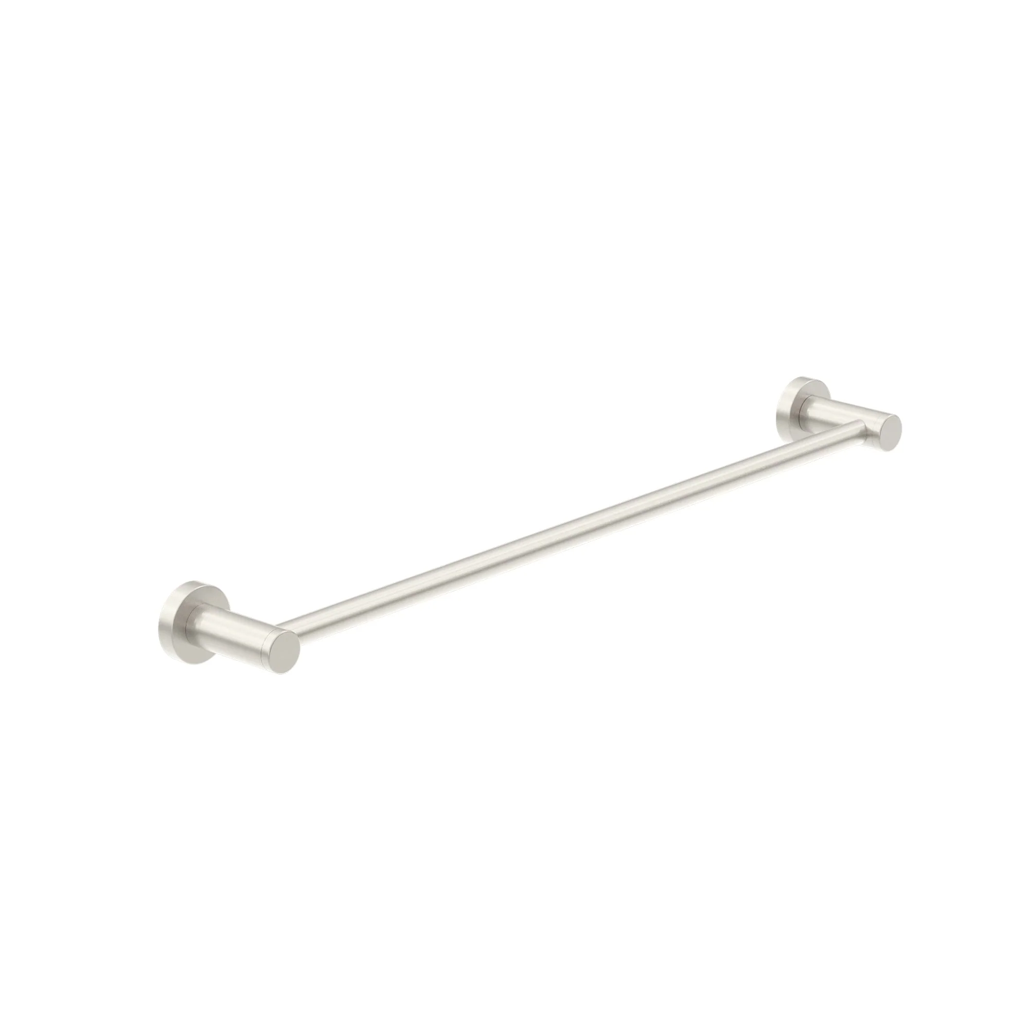 Nero Classic Single Towel Rail - Brushed Nickel