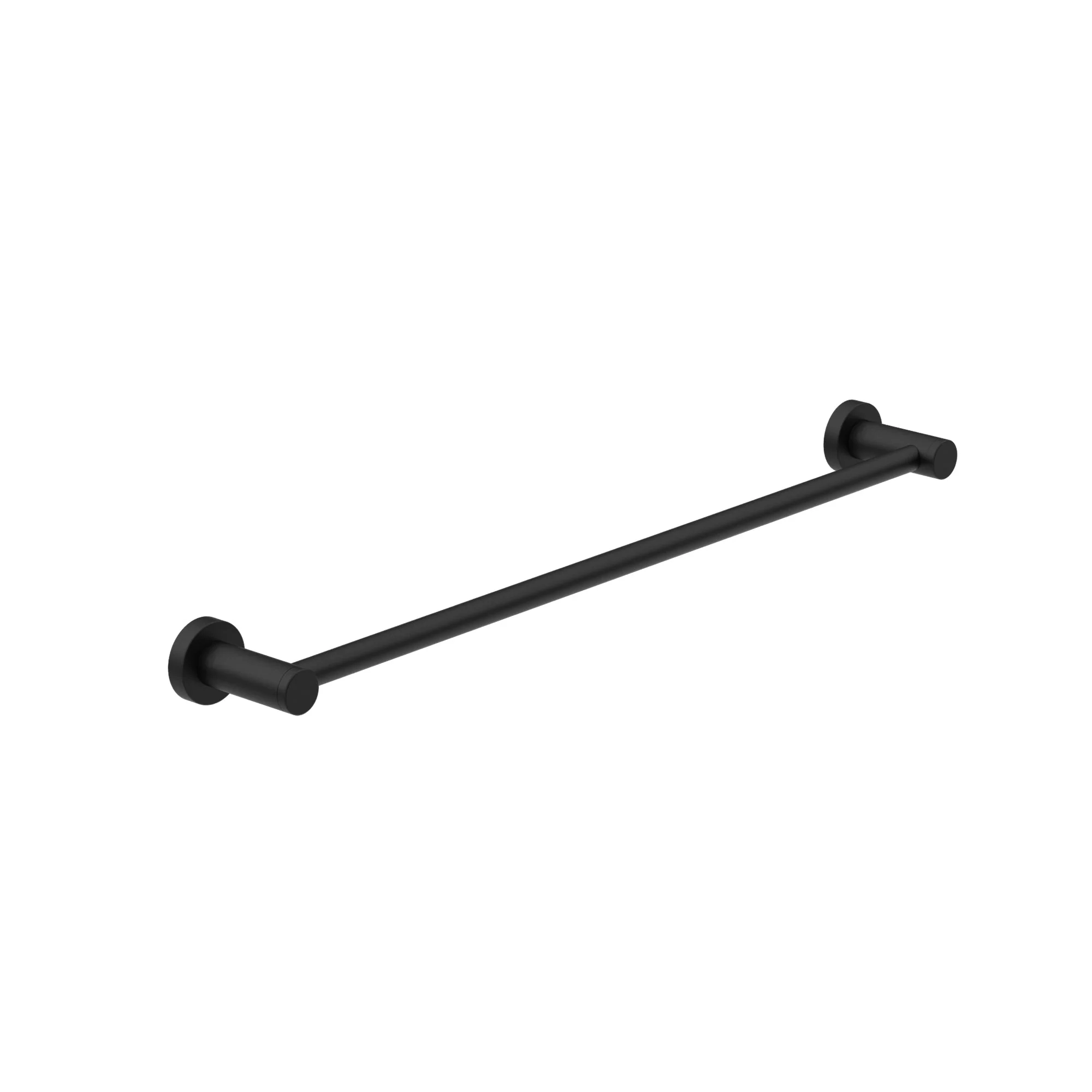 Nero Classic Single Towel Rail - Black Matte