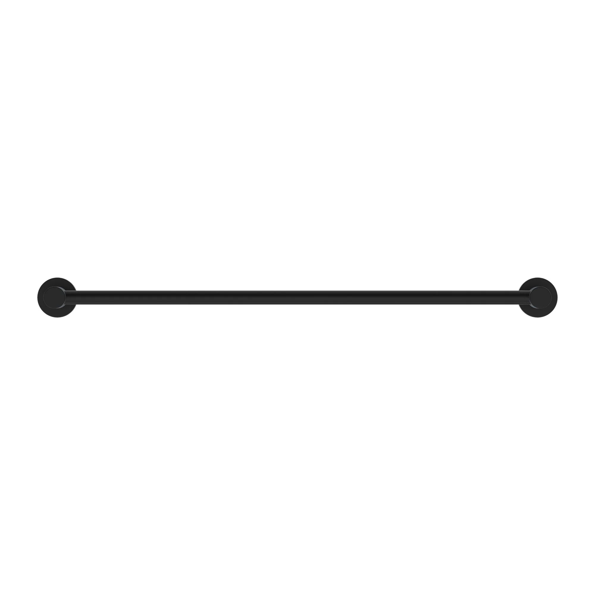 Nero Classic Single Towel Rail - Black Matte - Image 2