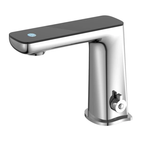 Nero Claudia Sensor Mixer With Black Top Display - Chrome