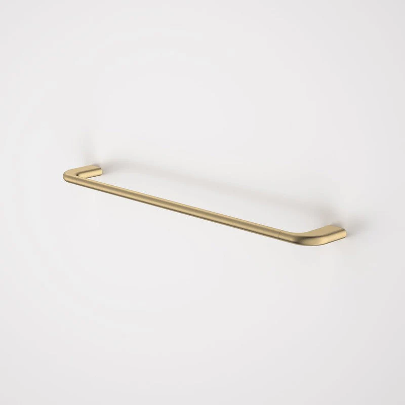 Caroma Contura II 620mm Single Towel Rail - Brushed Brass