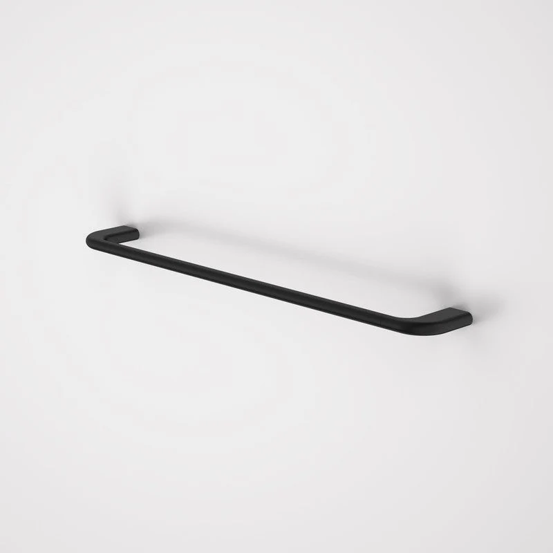 Caroma Contura II 620mm Single Towel Rail - Black Matte