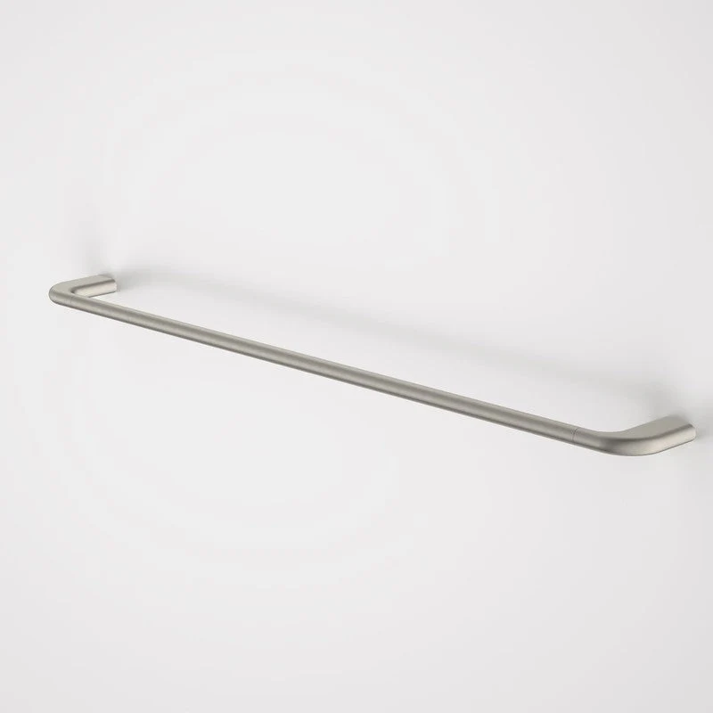 Caroma Contura II 820mm Single Towel Rail - Brushed Nickel
