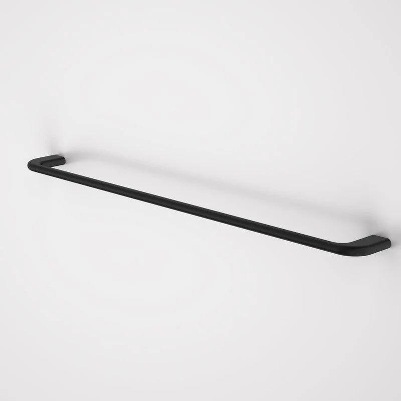 Caroma Contura II 820mm Single Towel Rail - Black Matte