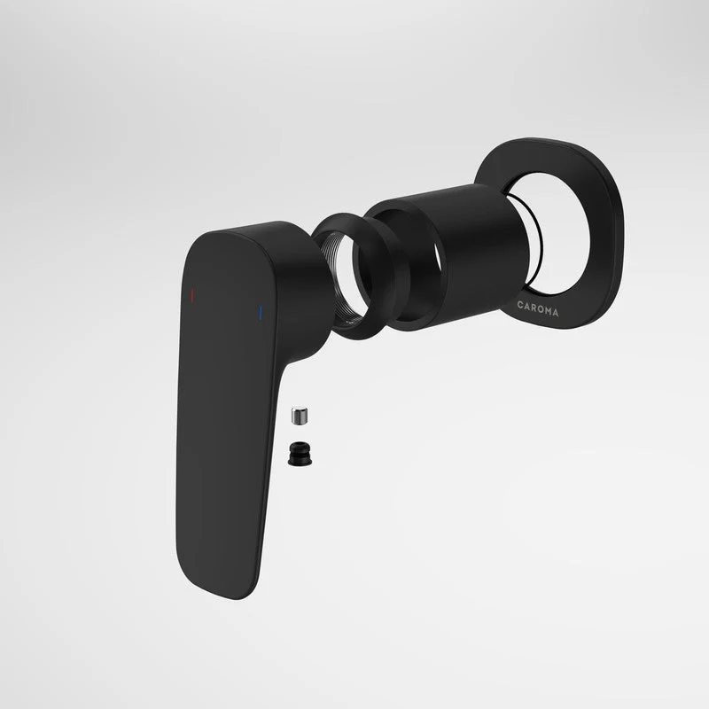 Caroma Contura II Bath/Shower Mixer (Trim-Kit) - Black Matte